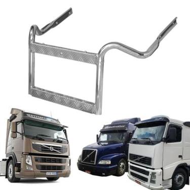 Imagem de Escada Volvo Fh/Nh/Fm Cromado 2 Degraus - Fabbof