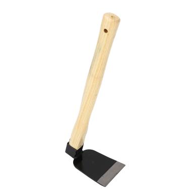 Imagem de Enxada manual HoeSm Enxada manual Ferramenta de jardim Enxada manual de jardinagem Enxada manual de jardim Enxada manual Enxada de mão Cabo de madeira de aço carbono leve Enxada manual de jardim para