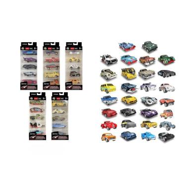 Imagem de Kit 5 Carrinho De Ferro Toyking Niniatura Colecionável