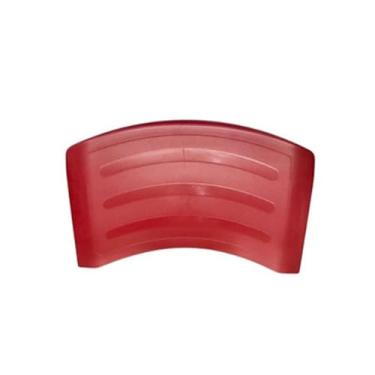 Imagem de Encosto Plástico Iso Max Vermelho para Cadeira Escritório Fixa ou Giratória – 45x27cm Escritex