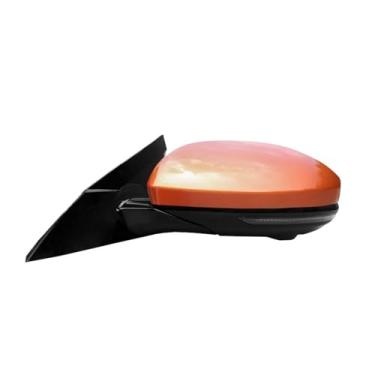 Imagem de Conjunto de espelho retrovisor lateral de carro compatível com Nissan Altima SR 2019 2020 2021 2022 2023 Auto com câmera elétrica dobrável aquecimento(5 Wire Left-04)