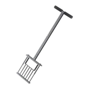Imagem de Generic Aerador de gramado, ferramenta de ferro para gramado, cabo confortável, ferramenta multifuncional para jardim, aerador de grama para pequenos quintais