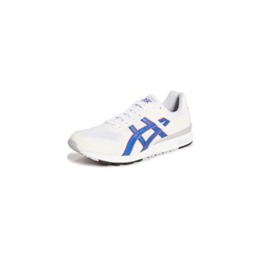 Imagem de ASICS GT-II Branco/Azul Mônaco 5.5 D (M), Branco/Azul Mônaco, 36
