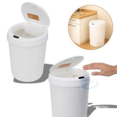 Imagem de Lixeira Automática 12L Com Sensor Inteligente Touchless Aproximação Pa