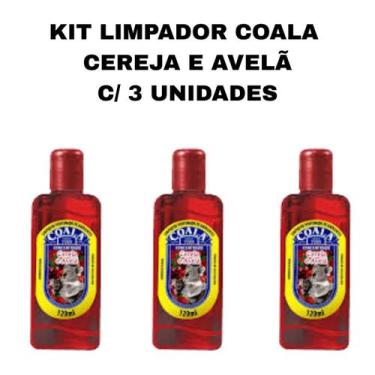 Imagem de Kit 3 limpadores perfumados coala cereja e avelã 120ml