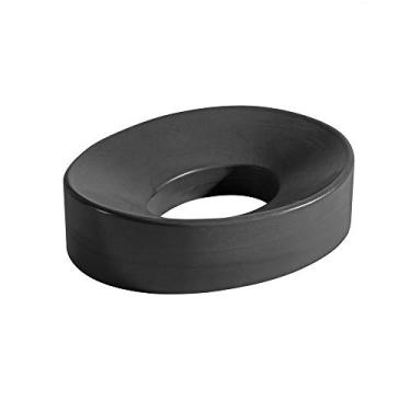 Imagem de Moto4U - Anel de capacete portátil para moto, suporte para capacete, donut, para motocicleta, moto, scooter ATV e capacetes para motos de neve, Preto