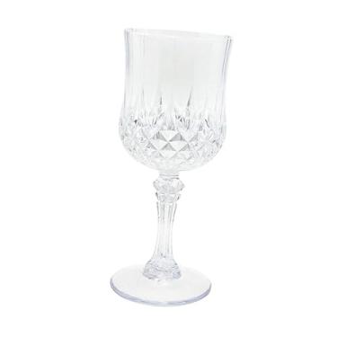 Imagem de Ioensy Taça de Vinho com Haste Transparente, Estilo Francês, Elegante, com Haste, para Bebidas, para Clube, Casa, Casamento, Inauguração de Casa, Pub