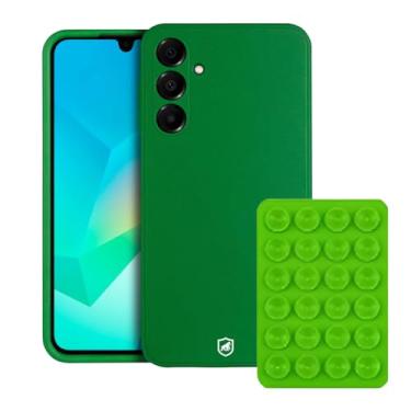 Imagem de Gshield Capa Case Capinha Silicon Veloz + Ventosa (Verde, Samsung Galaxy A16 5G)