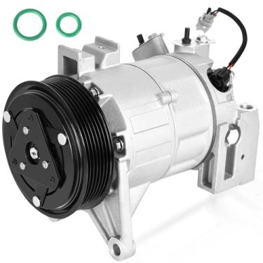 Imagem de HYR Compressor de ar condicionado automotivo AC Compressor com embreagem adequado para Nissan Maxima 2016-2023 3,5L, Murano 2015-2022 3,5L - Substituição # 92600-5AA0A, 198667, 197667