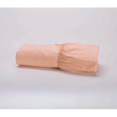 Imagem de Lençol Avulso Casal 1,88m X 1,38m X 30cm 200 Fios 100% Algodão (Salmon)