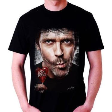 Imagem de Camiseta Dr House Seriado Love Suck Filme Series Tema-Masculino