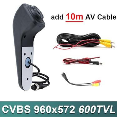 Imagem de GreenYi AHD 1080P Visão Traseira de Veículo Visão Noturna IR Compatível com Câmera à Prova D'água Compatível com VW Crafter Van 2017(CVBS add 10m (AV))