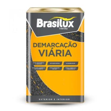 Imagem de Tinta P/ Asfalto Demarcação E Sinalização Viária 18l - brasilux, Amare