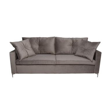 Imagem de Sofá 3 Lugares Viena 210 cm Soft Cinza