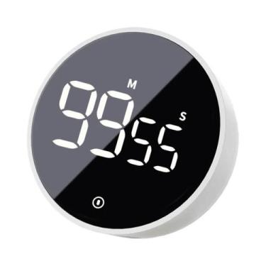 Imagem de Temporizador De Cozinha Digital Magnético Manual Contagem Regressiva R