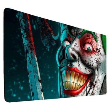 Imagem de Mouse Pad Assustador Palhaço Classico Criminoso Setup de Trabalho Espa