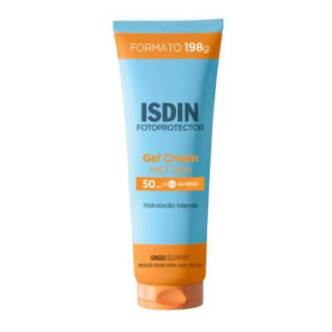 Imagem de Protetor Solar Isdin Fotoprotector Gel Cream Wet Skin FPS 50 Hidrataçã