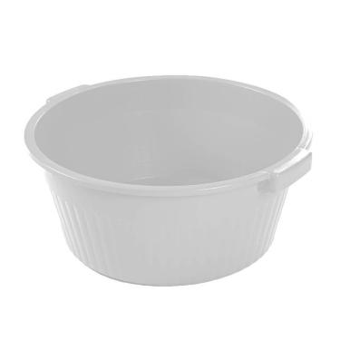 Imagem de Bacia Canelada 34l Plasvale Branco