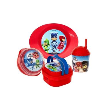 Imagem de Kit Hora Da Brincadeira Pj Masks 4 Itens