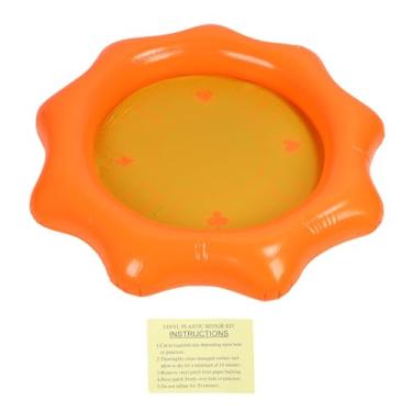 Imagem de TOPINCN Porta de Bebida Inflável de Piscina, Mesa de Bebida Inflável Bares de Servir Bandeja de Xícara de Piscina Mais Fria que Serve Flutuação, Mesa Flutuante de Cartas de
