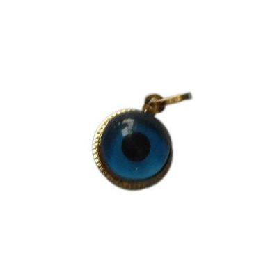 Imagem de Pingente De Ouro Olho Grego Formato Redondo: a Tendência Que Atrai Sor