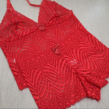 Imagem de Conjunto Renda Sara  - C7071 - Delicata