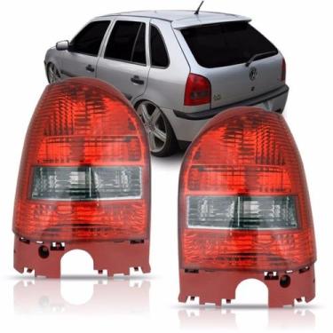 Imagem de Lanterna Traseira Gol G3 2001 Á 2005 Fume Jcv - SP ACESSÓRIOS, Esquerd