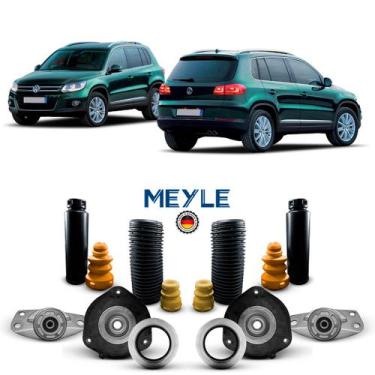 Imagem de 4 Kit Coxim Rolamento Meyle Batente Coifa Dianteiro Traseiro Volks Tig