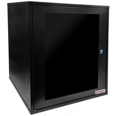 Imagem de Mini Rack De Parede 19" Gforce, 12u X 570mm, Visor De Acrílico, Preto - 342