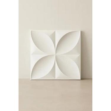 Imagem de Revestimento 3D Parede Placa Pvc 30X30Cm Kit 25Un + Fita 3M