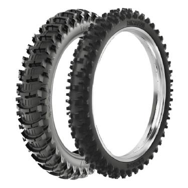 Imagem de Par Pneu Cr 250r Yz 250f Rm 250 110/90-19 Rw45 + 90/90-21 Sr39 Rinaldi