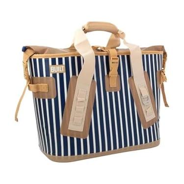 Imagem de BUILT Refrigerador portátil grande soldado macio com ampla abertura de boca isolada e listra atlântica à prova de vazamento