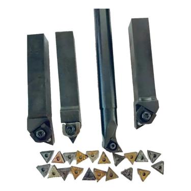 Imagem de 2X Ferramenta Para Torno Suportes 20Mm Pastilhas Tnmg16