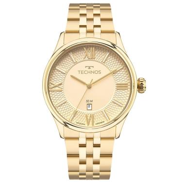Imagem de Relógio Technos Masculino Executive Dourado - 2115uav-1x