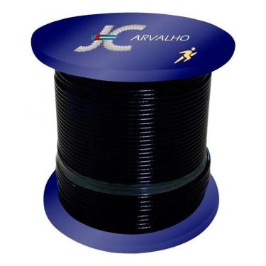 Imagem de 2X Cabo De Aço 1/8 Em Nylon Para Academias 50 Metros 6X19