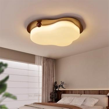 Imagem de Nórdico Moderno Quarto Lâmpada De Teto LED Moda Simplicidade Arte Sala De Estar Estudo De Restaurante Quarto Infantil Corredor Varanda Luz (3858 56 * 46CM)