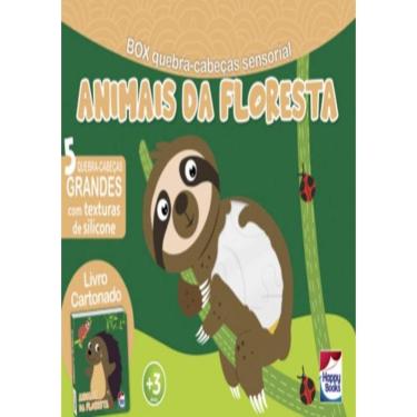 Imagem de Livro+Quebra-Cabecas Sensoriais - Animais Da Floresta