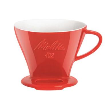 Imagem de Suporte Melitta em Porcelana 102 Vermelho