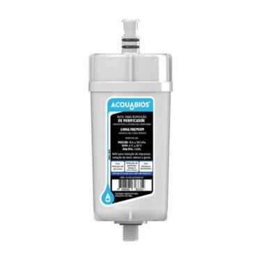 Imagem de Refil Purificador de Agua para Torneira Filtro Blindado Premium Acquab