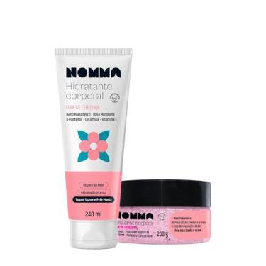 Imagem de Kit Nomma Healthy Flor de Cerejeira Hidratante Esfoliante Corporal (2 