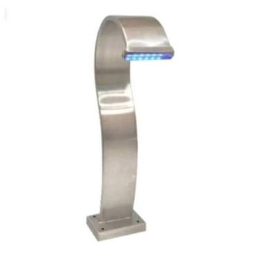 Imagem de Cascata Para Piscina Slim Com Led 70x10cm Inox - v-inox