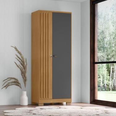 Imagem de Armário Multiuso Organizador para Escritório 2 Portas Stella I01 Carva