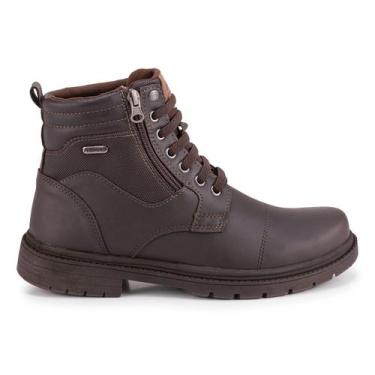 Imagem de Bota Coturno Masculino Casual Confortável Cano Curto Leve - Made in Fr