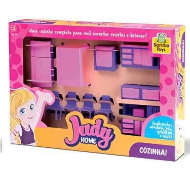 Imagem de Samba Toys Judy: Clínica, Pets e Casa Completa c/Acessórios, Home cozi