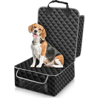 Imagem de XHRING Capa de carro de banco dianteiro para Honda Passport Pilot Ridgeline 2000-2025 2026 Acessórios, capa de assento de carro de cachorro impermeável e antiderrapante Capas de assento dianteiro para