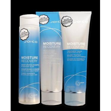 Imagem de Kit Joico Moisture Recovery Shampoo Condicionador Máscara
