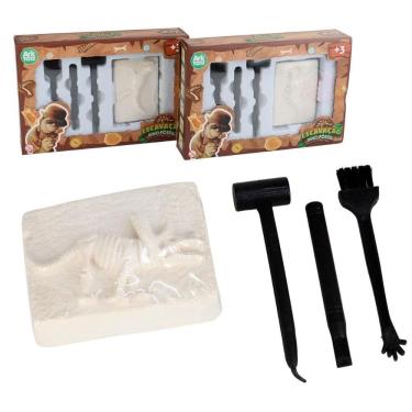 Imagem de Brinquedo Arqueologia Dinossauros Escavação 4 Peças