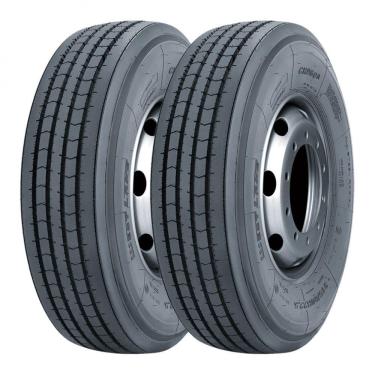 Imagem de Kit 2 Pneus Westlake Aro 19,5 285/70R19,5 CR-960A 16 Lonas 146/144L Liso