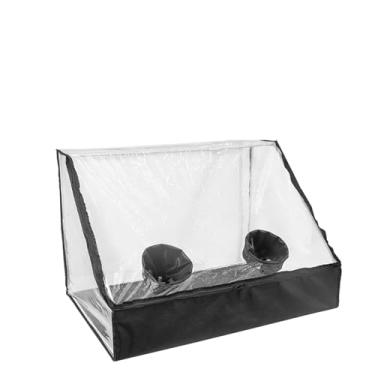 Imagem de Cffuvros Mushroom Grow Tent Kit com Janela Transparente, Still Air Box Monotub Combo para Micologia, Água Resistiva Isolada Crescer Saco com Ventilação para Cultivo Doméstico