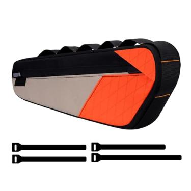 Imagem de Bolsa Para Tubo De Bicicleta | Pochete Organizadora Impermeável | Bolsa De Armazenamento Para Ciclismo - Para Telemóvel Ferramentas Caminhada Ciclismo Bicicleta De Estrada E Montanha